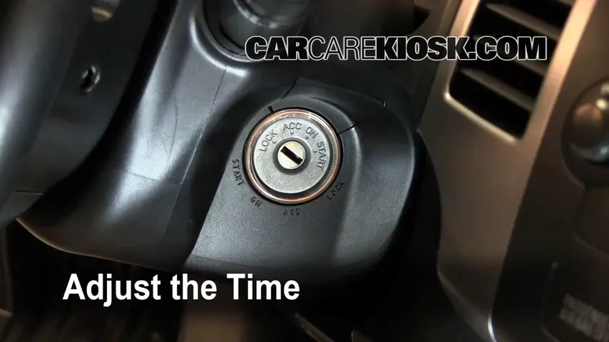 2010 Mitsubishi Outlander ES 2.4L 4 Cyl. Clock